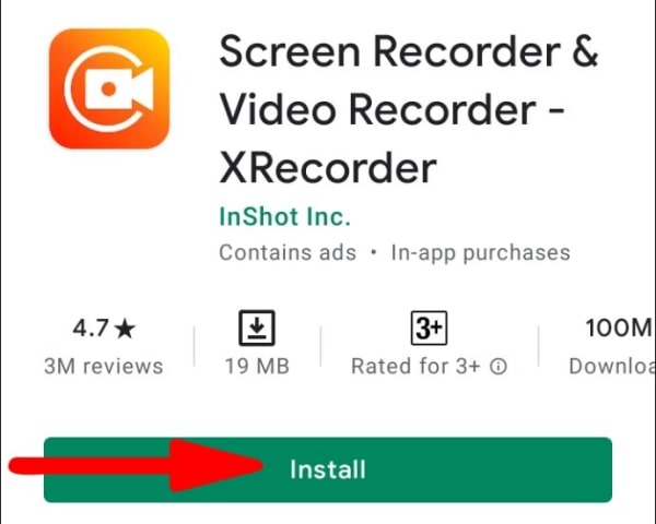 Ứng dụng XRecorder