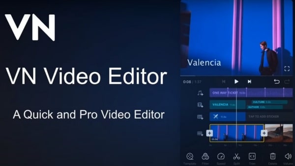 Ứng dụng VN Video Editor