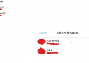 Cách đổi biệt danh trên Messenger mà không ai biết