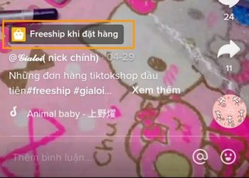 TikTok không có giỏ hàng