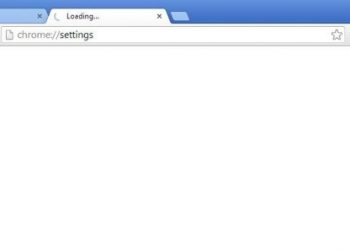 Chrome bị trắng màn hình