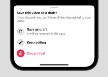 Cách tìm bản nháp Facebook Reels trên điện thoại
