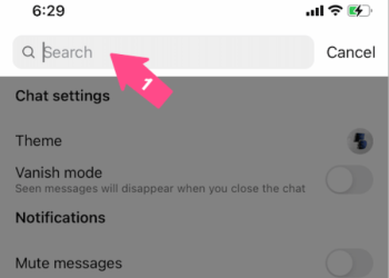 Cách tìm tin nhắn trên Instagram