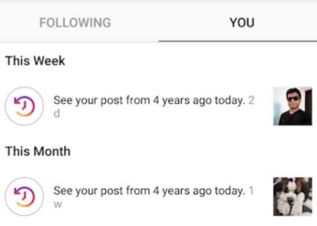 Cách xem kỷ niệm trên Instagram