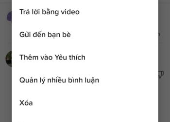 Không ghim được bình luận trên TikTok