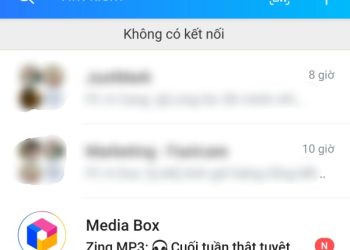 Zalo bị lỗi báo không có kết nối