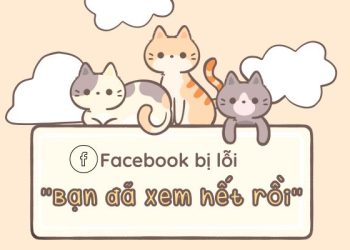 Fb bị lỗi bạn đã xem hết rồi