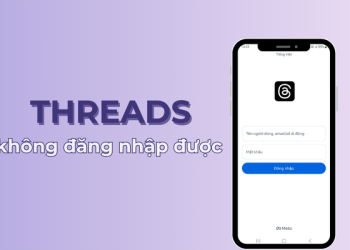 Threads bị lỗi đăng nhập