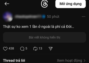 Threads bị lỗi nội dung không tồn tại
