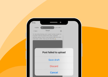 Chưa tải được Threads lên