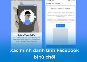 Xác minh danh tính Facebook bị từ chối