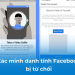 Xác minh danh tính Facebook bị từ chối