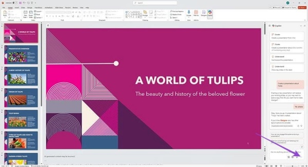 Tạo bài thuyết trình bằng template có sẵn bước 3 Tạo bài thuyết trình bằng template có sẵn bước 3